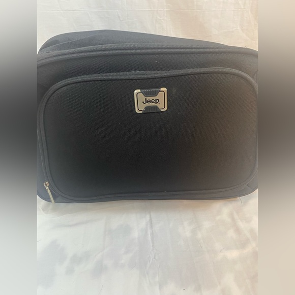 Jeep bag black with zippers medium sized bag - Picture 5 of 10